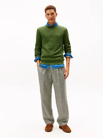 TOMMY HILFIGER | Jersey | dunkelgrün